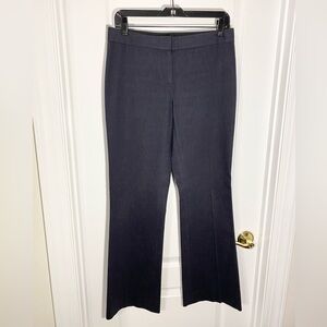 ELIE TAHARI Virgin WOOL Blend Herringbone Pants 4